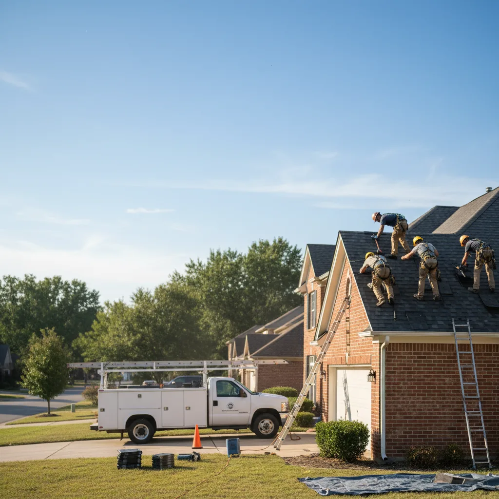 Roof Repair in Rockwell